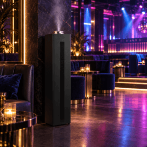 Aparat odorizant profesional Aromatix M3000 — difuzor de parfum tip turn cu aplicație Bluetooth, până la 900 m²