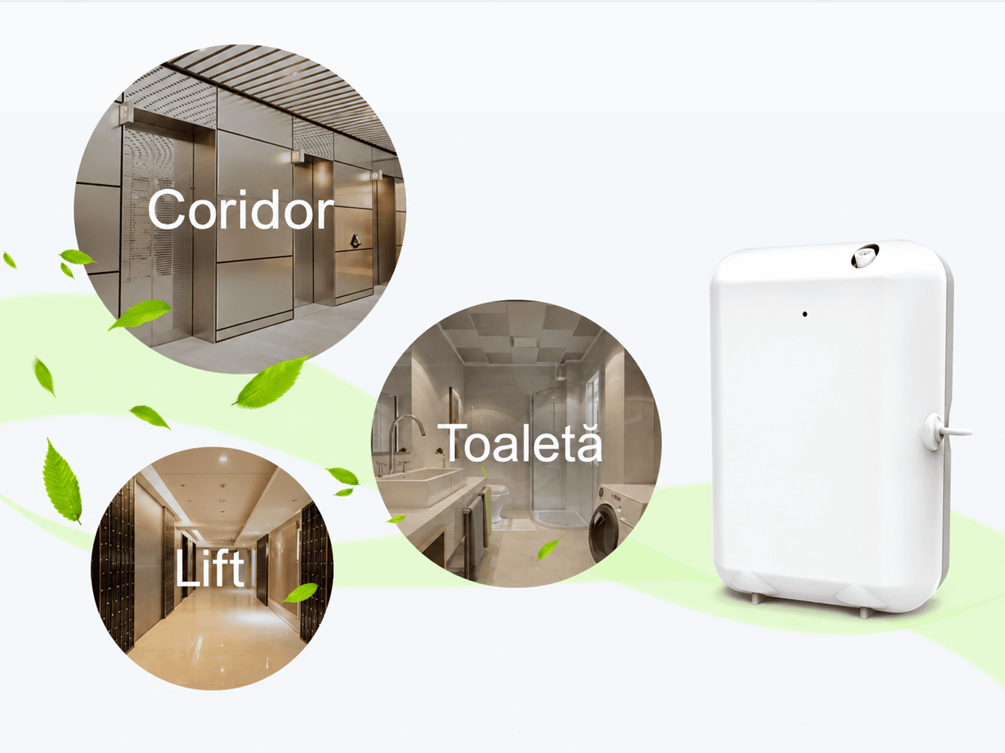 Aromatix AE106 — difuzor de parfum pe baterii, Bluetooth, până la 70 m² - imagine 4