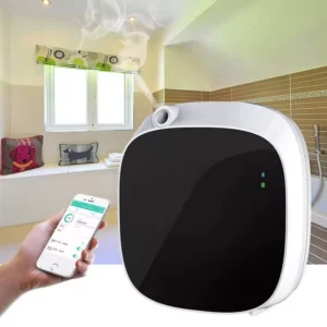 difuzor de parfum pe baterii cu Bluetooth vedere frontală