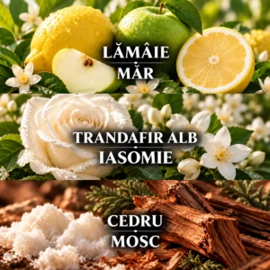 Notele parfumului Pure Sensation